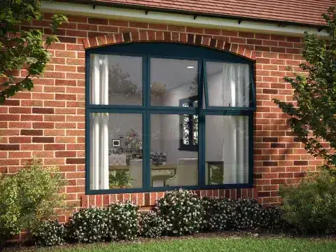 Slimline ALUK aluminium windows supplied by Tradesupply Windows, Suffolk