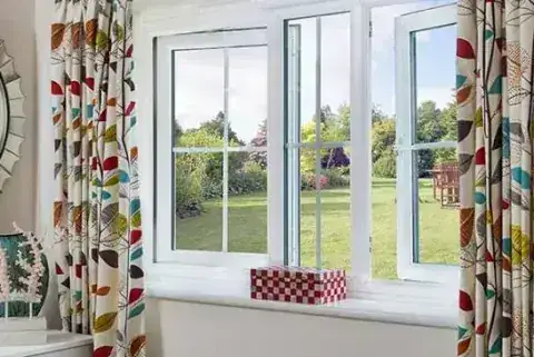 White uPVC casement windows on the Emplas Profile 22 system supplied by Tradesupply Windows Martlesham